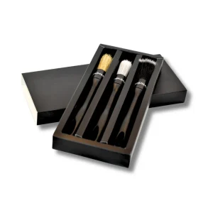 Ensemble de Brosses de Détail (3 PCS)